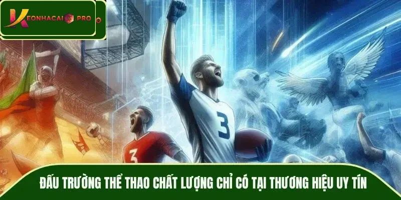 Đấu trường thể thao chất lượng chỉ có tại thương hiệu uy tín