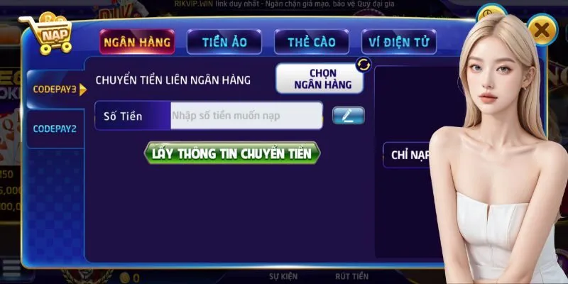 Tốc độ nạp rút tiền tại cổng game siêu nhanh