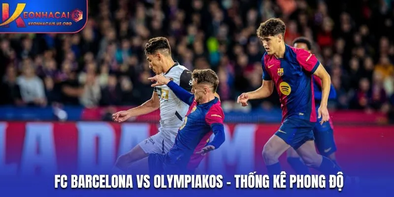 Soi kèo FC Barcelona vs Olympiakos - phân tích phong độ hai đội